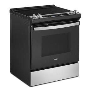 4.8 Cubic Feet Whirlpool Electric Range With Frozen Bake Technology