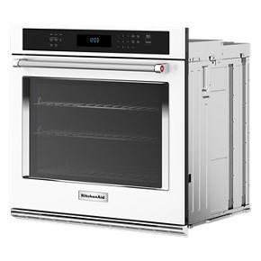 Kitchenaid 30" Single Wall Oven With Air Fry Mode - White