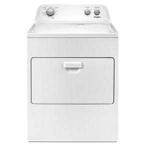 7.0 Cubic Feet Top Load Gas Dryer With AutoDry Drying System - White