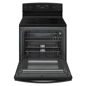 30" Amana Electric Range With Extra-Large Oven Window - Black