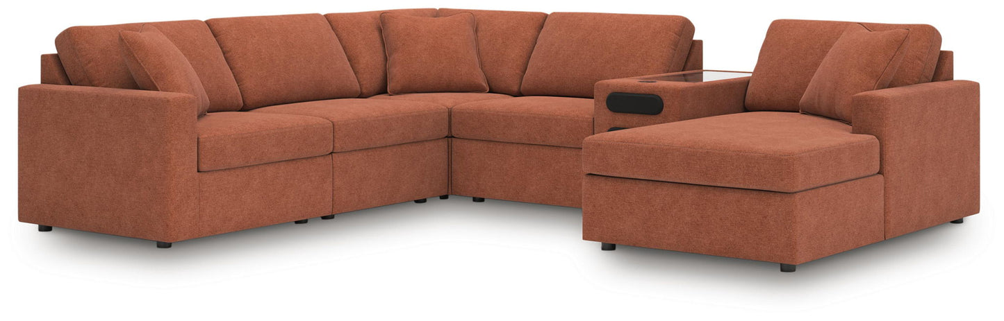 Modmax - U-Shaped Sectional - Spice