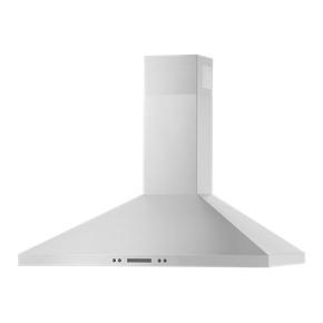 36" Chimney Wall Mount Range Hood With Dishwasher-Safe Grease Filters - Fingerprint Resistant Stainless Steel