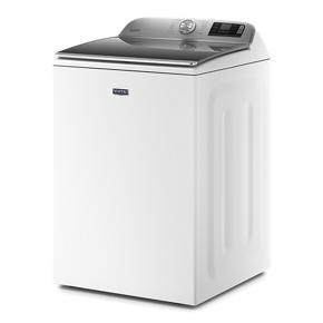 Smart Top Load Washer With Extra Power Button - 5.2 Cubic Feet - White