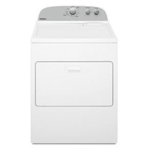 7.0 Cubic Feet Top Load Electric Dryer With AutoDry Drying System - White - 29" Width