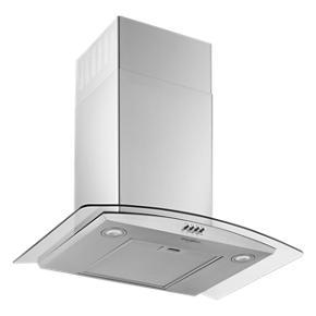 30" Curved Glass Wall Mount Range Hood