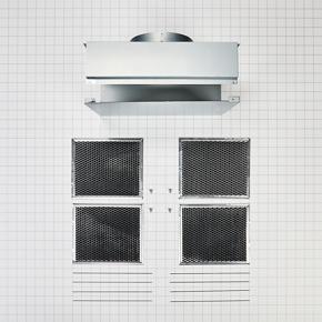 Range Wall Hood Recirculation Kit - Steel