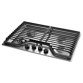 30" Gas Cooktop With 4 Burners