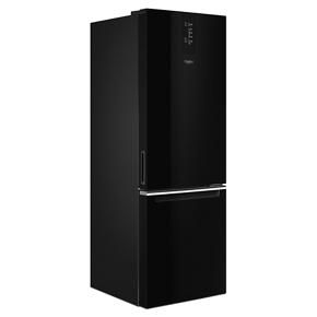 24" Wide Bottom-Freezer Refrigerator - 12.9 Cubic Feet - Black