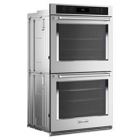 Kitchenaid 27" Double Wall Oven With Air Fry Mode - Stainless Steel