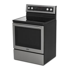 30" Wide Electric Range With True Convection And Power Preheat - 6.4 Cubic Feet