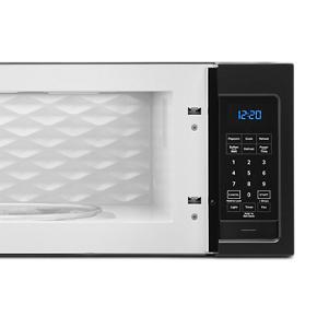 1.1 Cubic Feet Low Profile Microwave Hood Combination - Black - 30"