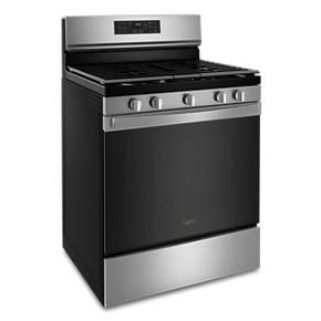 5.0 Cubic Feet Whirlpool Gas 5-in-1 Air Fry Oven - Fingerprint Resistant Stainless Steel