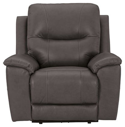 Dearview - Power Recliner/ Adj Headrest - Fog