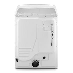 Smart Top Load Gas Dryer With Extra Power Button - 7.4 Cubic Feet - White