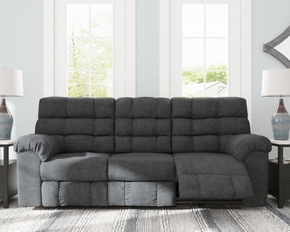 Wilhurst - Marine - Rec Sofa W/Drop Down Table