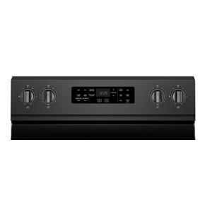 64 Cubic Feet Freestanding Electric Range With Frozen Bake Technology - Black