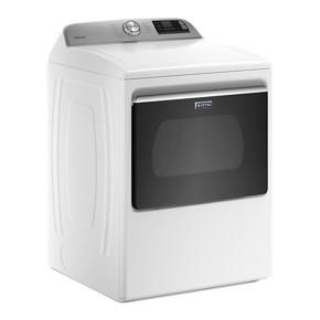 Smart Top Load Electric Dryer With Extra Power Button - 7.4 Cubic Feet - White