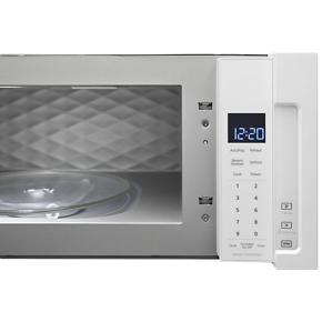 1.1 Cubic Feet Low Profile Microwave Hood Combination - White - Metal