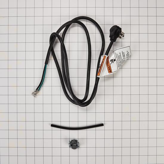 Dishwasher Power Cord Kit, Right Angle