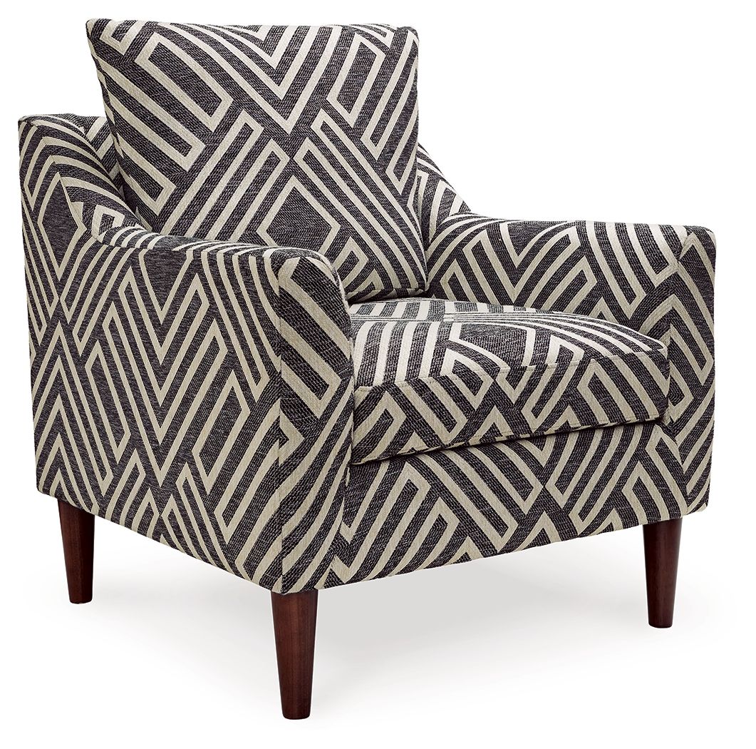 Morrilton Next-gen Nuvella - Natural / Charcoal - Accent Chair