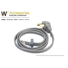 Electric Dryer Power Cord - Dark Gray