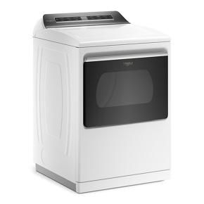 7.4 Cubic Feet Top Load Electric Dryer With Advanced Moisture Sensing