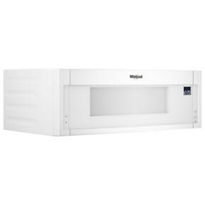 1.1 Cubic Feet Low Profile Microwave Hood Combination - White - Metal