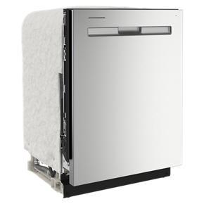 Top Control Dishwasher With Dual Power Filtration - Gray