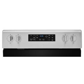 5.3 Cubic Feet Whirlpool Electric Range With Frozen Bake Technology - Pearl Silver