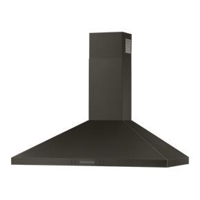 36" Chimney Wall Mount Range Hood With Dishwasher-Safe Grease Filters