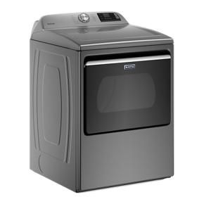 Smart Top Load Electric Dryer With Extra Power Button - 7.4 Cubic Feet - Metallic Slate