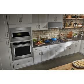 Built-In Low Profile Microwave Standard Trim Kit - Stainless Steel