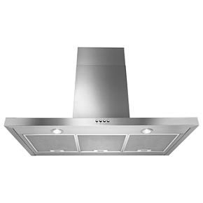 36" Stainless Steel Wall Mount Flat Range Hood