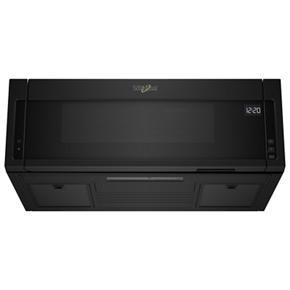 1.1 Cubic Feet Low Profile Microwave Hood Combination - Black