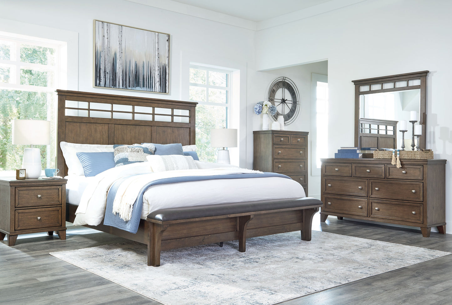 Shawbeck - Panel Bedroom Set