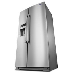 36-" Wide Counter Depth Side-By-Side Refrigerator- 21 Cubic Feet