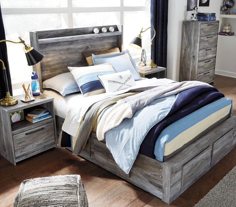 Baystorm Bed with 4 Storage Drawers