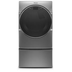 7.4 Cubic Feet Smart Front Load Electric Dryer - Chrome Shadow