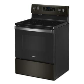 5.3 Cubic Feet Whirlpool Electric Range With Frozen Bake Technology - Metal