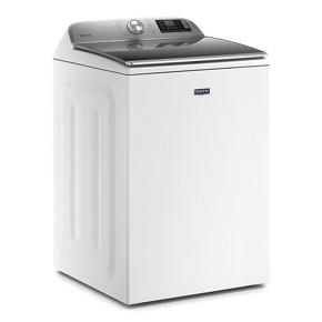 Smart Top Load Washer With Extra Power Button - 5.2 Cubic Feet - White