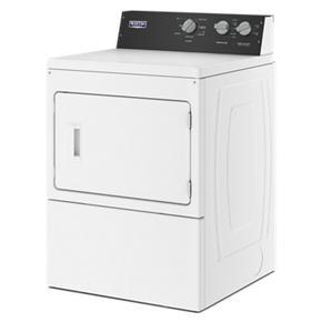 Commercial-Grade Residential Electric Dryer - 74 Cubic Feet - White