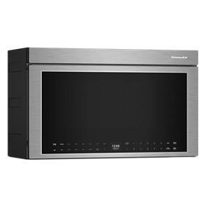 Multifunction Over-The-Range Microwave Oven With Flush Built-In Design - PrintShield Stainless