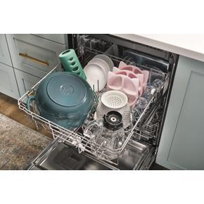 Large Capacity Dishwasher With 3rd Rack - Black Stainless Steel