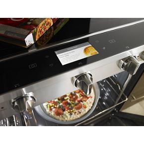 6.4 Cubic Feet Smart Slide-in Electric Range With Air Fry, When Connected - Fingerprint Resistant Stainless Steel