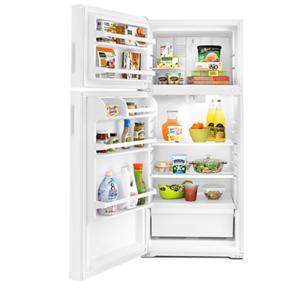 28" Top-Freezer Refrigerator With Dairy Bin - White