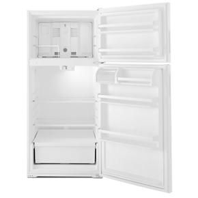 28" Top-Freezer Refrigerator With Dairy Bin - White