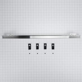 Built-In Oven Flush Mount Trim Kit - Stainless Steel