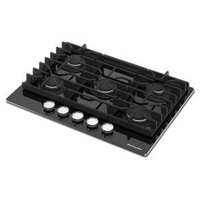 36" Gas-On-Glass Cooktop - Black