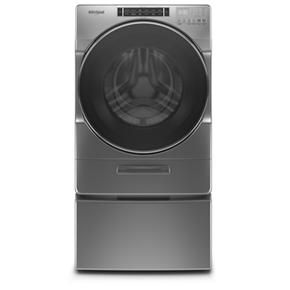 5.0 Cubic Feet Front Load Washer With Load & Go XL Dispenser - Chrome Shadow