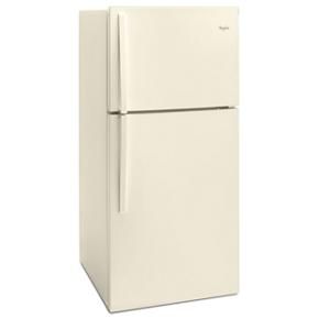 30" Wide Top Freezer Refrigerator - 19 Cubic Feet - Beige